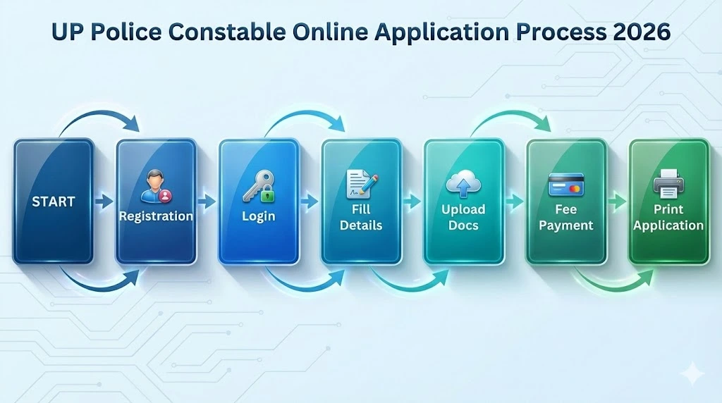 UP Police Constable Online Apply Process